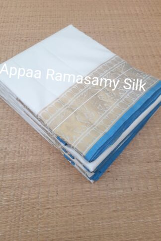 Panjakejam Dhoti Tissue blue