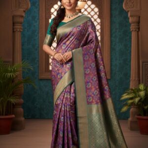 Rajamalli Floral Saree